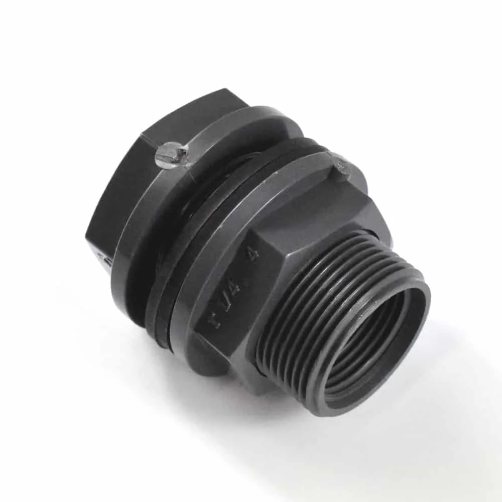 "PVC Tankdoorvoer 40mm, Tankaansluiting met Klemmof image"