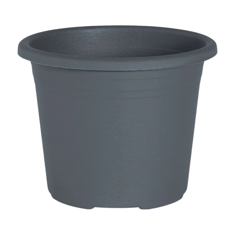 "CYLINDRO Bloempot Antraciet Ø 35cm - 14,5 Liter image"