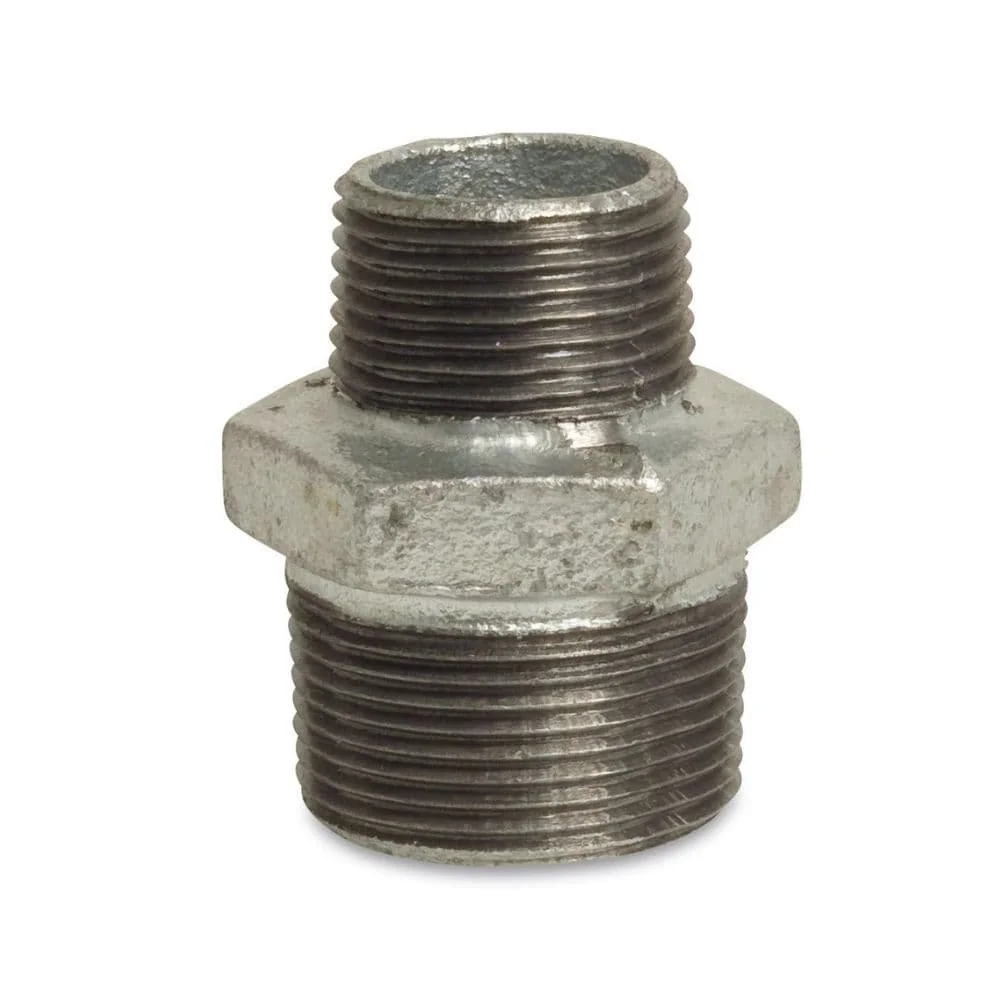 "Temperguss Reduziernippel 1 1/4" x 1" - Draadfitting image"