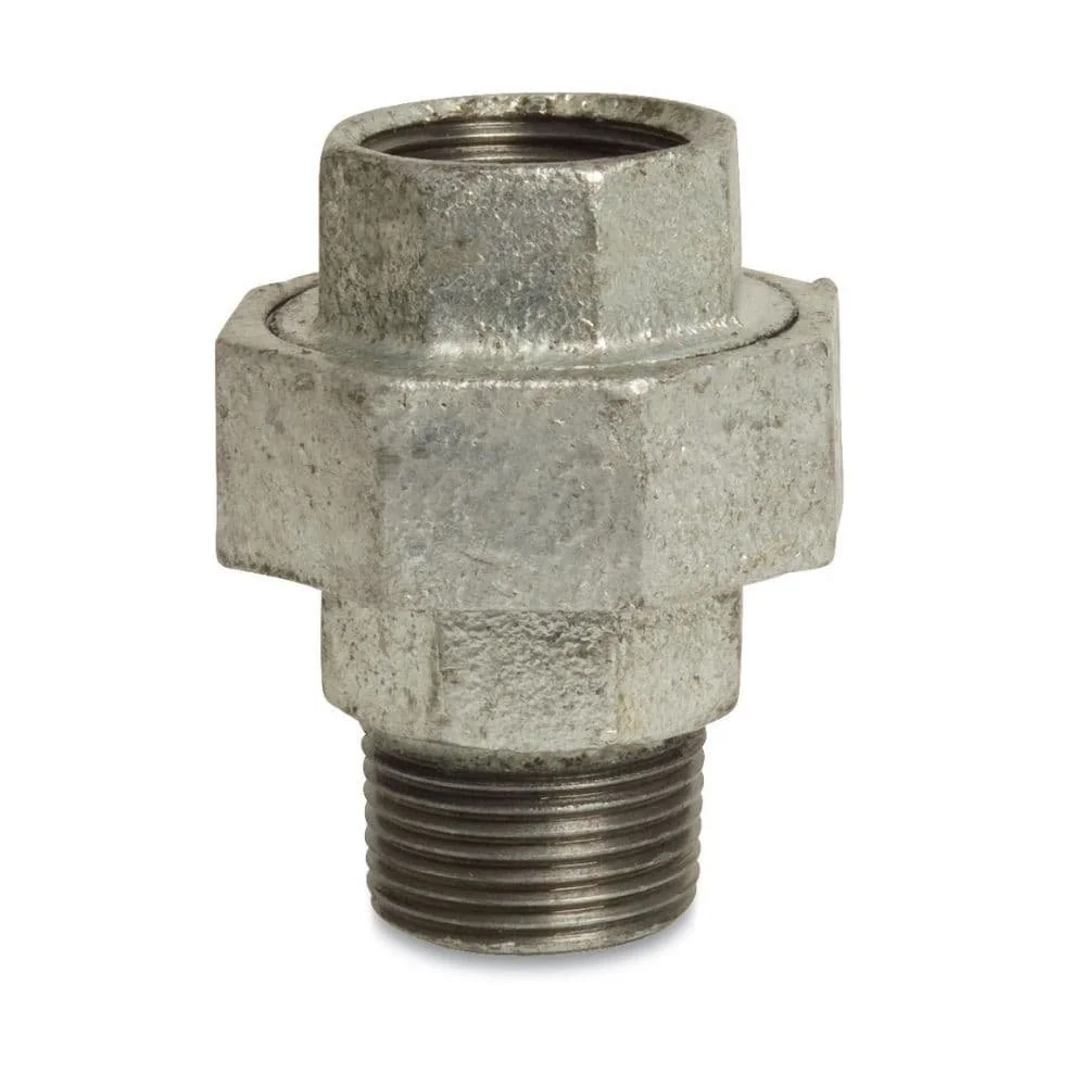 Tempergietfitting 1 inch - Draadfitting gegalvaniseerd