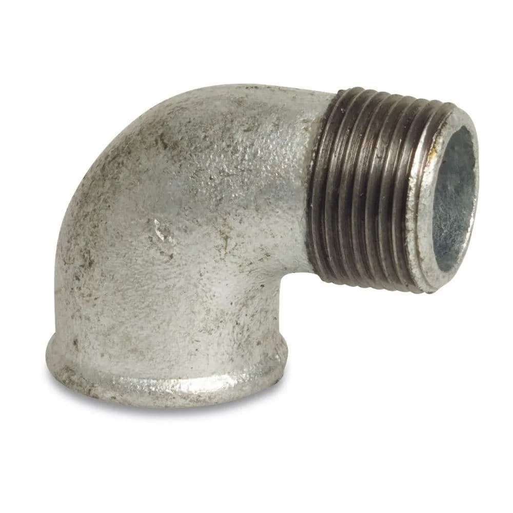 "Draadfitting Gietijzer Hoek 90° 3/4" IG x 3/4" AG image"
