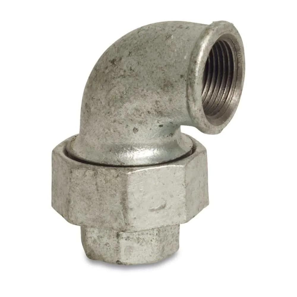 Winkelkoppeling 3/8, Tempergietfitting 90 Graden