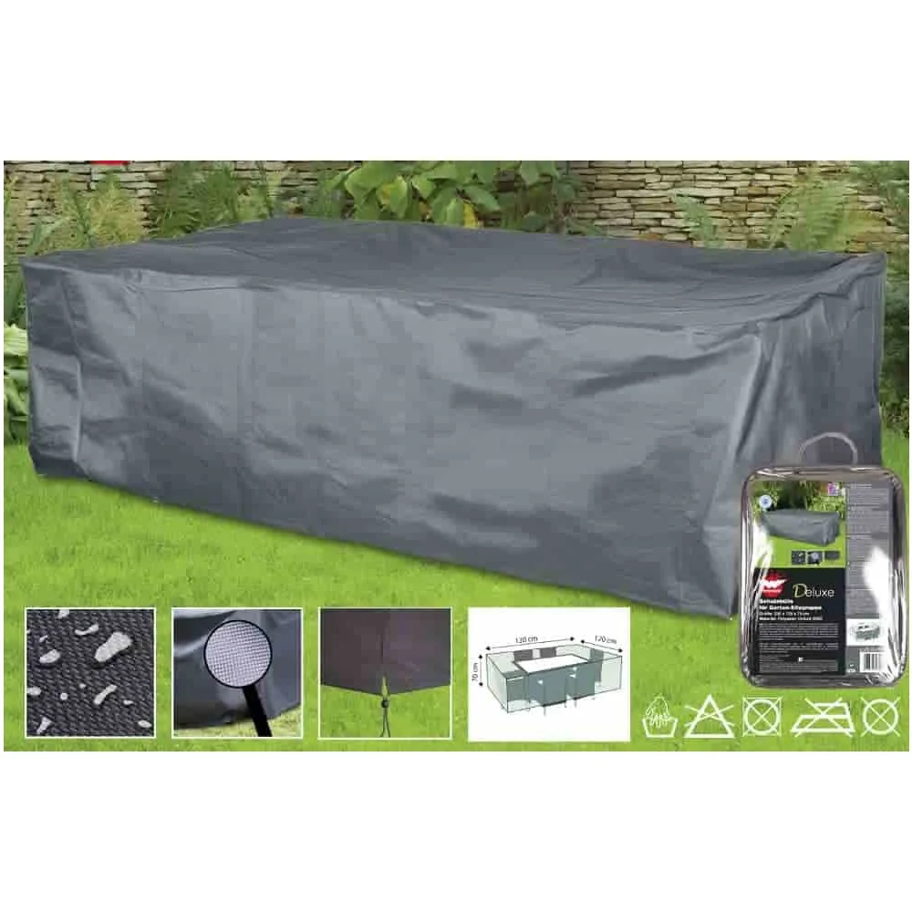 "Deluxe Beschermhoes Tuinset, 230x135x70cm, Waterdicht image"