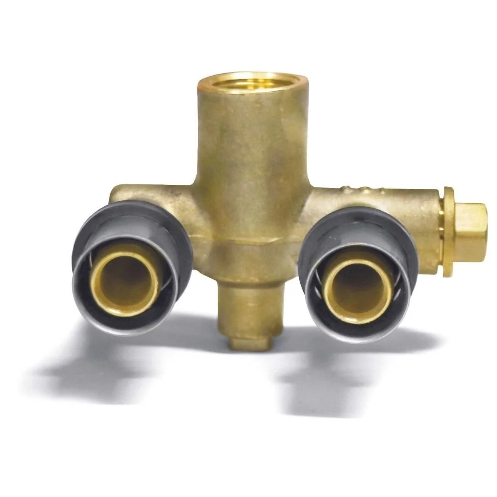 "Persfitting Muurhoek Dubbel U Vorm 20 x 2 - 1/2" IG - 20 x 2 image"