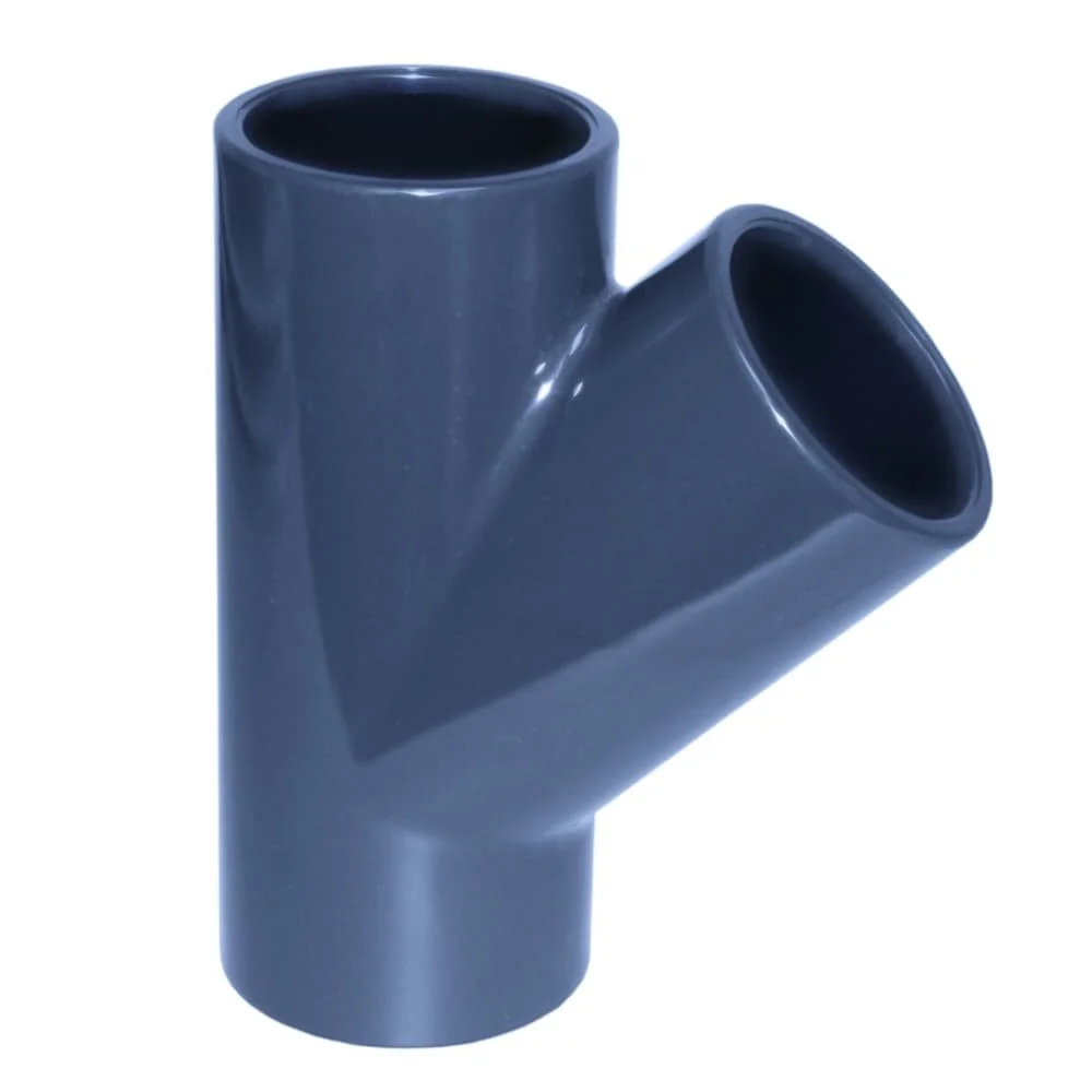"PVC - U 45° T-stuk mof 40 mm PN16 image"