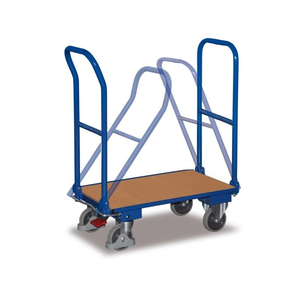 Klappbare duwwagen 250 kg met EasySTOP