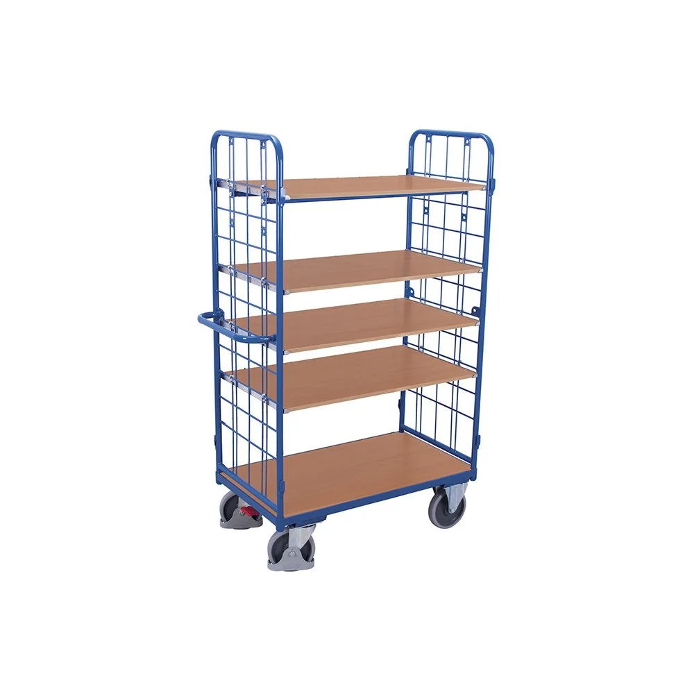 "Pakketwagen hoog, 5 etages, 500 kg, Gitterwagen image"