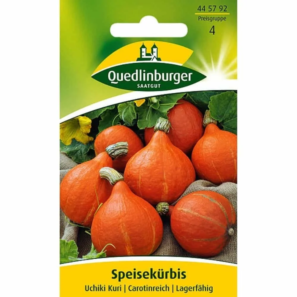 "Uchiki Kuri Pompoen Zaden: Kweek Zelf Uw Heerlijke Eetbare Pompoen! image"
