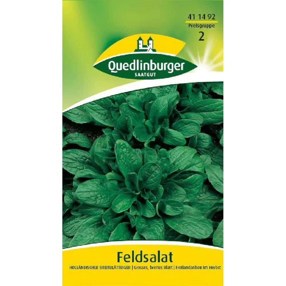 "Feldsalat 'Holländischer Breitblättriger' Zaad voor de Winterteelt image"