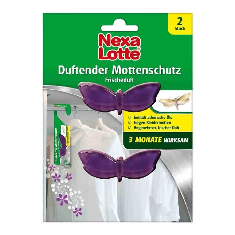"Mottenschutz met Frisse Geur - Kleidermotten Bestrijden, 2 Stuks image"
