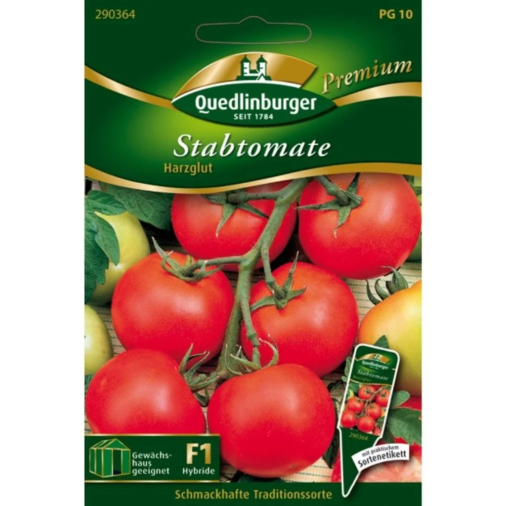 Tomatenplanten Kopen: Stabtomate Harzglut F1