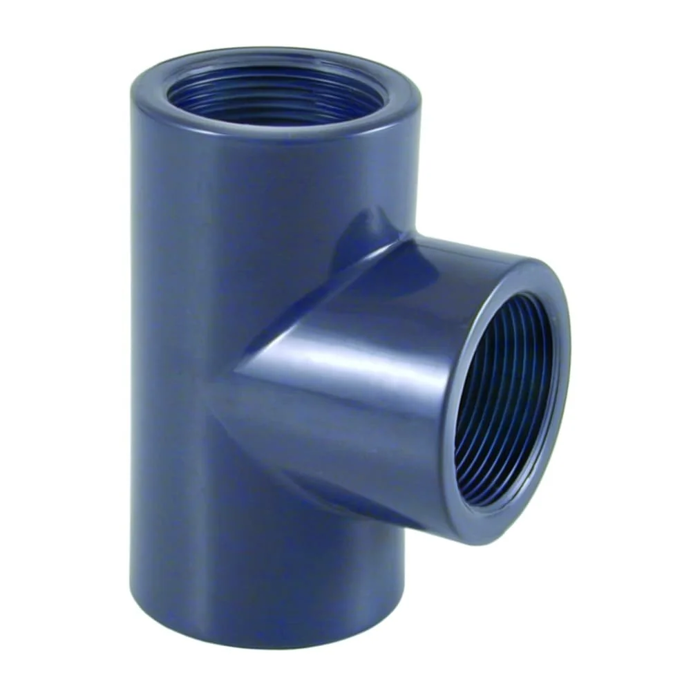 "PVC T-stuk 1 1/2 inch, PN10 - Buisverbinding voor Vijver & Zwembad image"
