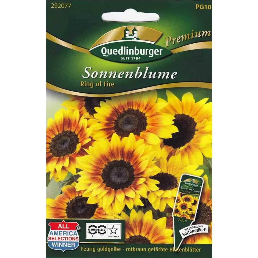 "Zonnebloem Ring of Fire zaden kopen image"