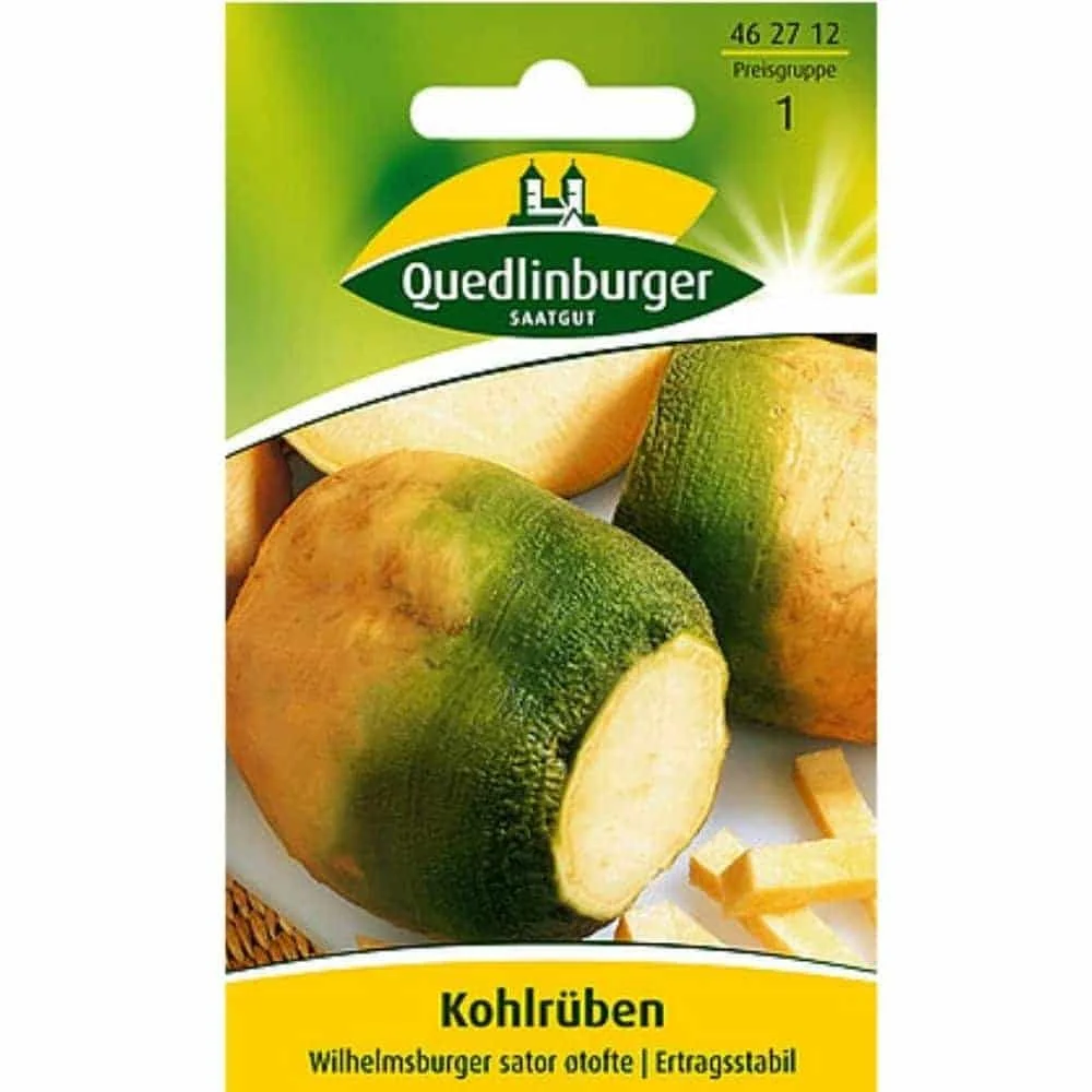 "Koolraap Zaden Wilhelmsburger Sator - Gele Koolraap image"