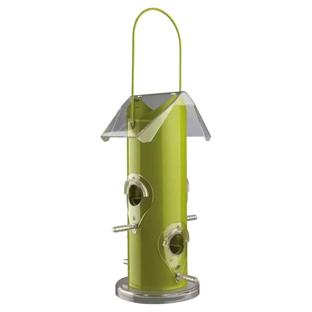 "Vogelvoederhuisje Groen 800ml - Futterspender voor Tuin image"