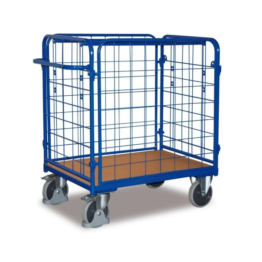 "Vierwandwagen 500 kg - Magazijnwagen, Transportkar, Werkstattwagen image"