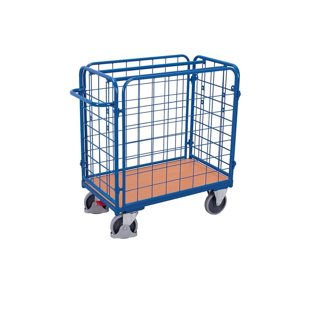 "Pakket-Vierwandwagen laag Type L + EasySTOP image"