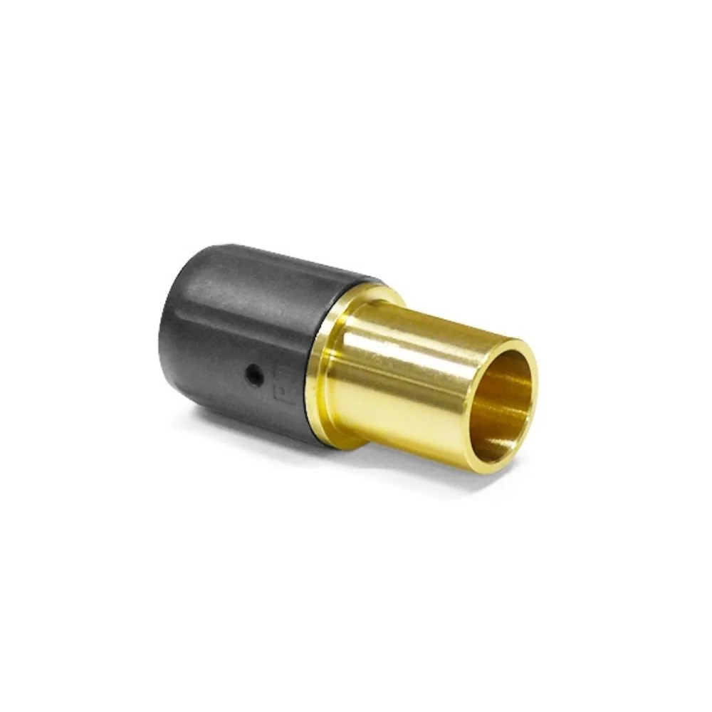 "Koperen buis koppeling 16x15mm - Steekfitting zonder persen image"