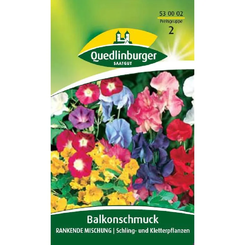 "Rankende Klimplanten Mix voor Balkon, Eenjarig image"