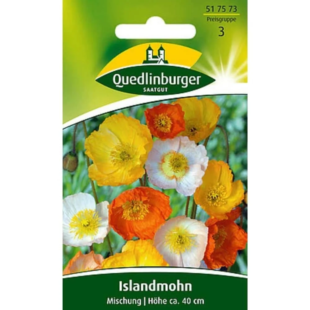 "Islandse Papaver Mix, Bloemenzaden voor een Kleurrijke Tuin image"