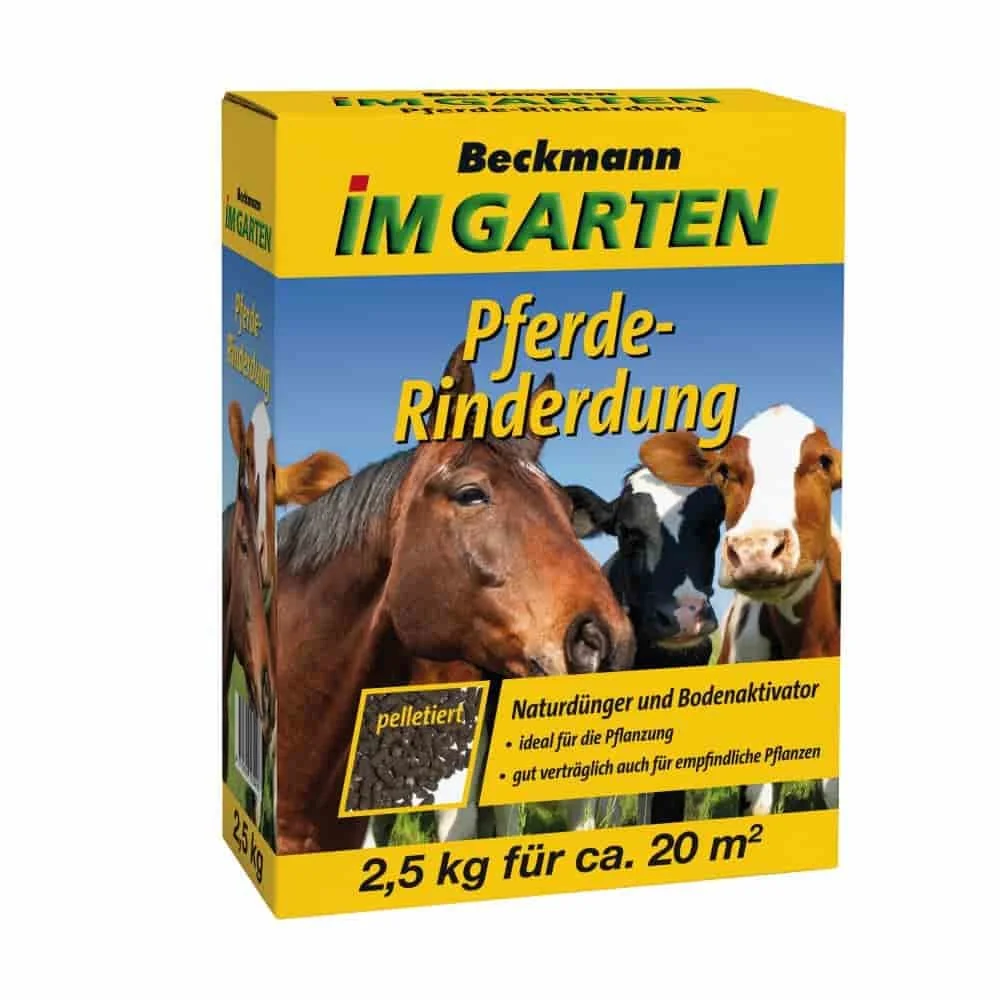 "Paarden- en runderbemesting gepelletiseerd 2,5 Kg BIO teelt geschikt image"