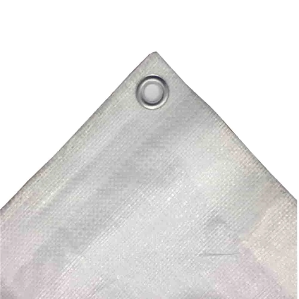 "Afdekzeil 8x10m Wit, 180g/m² - Waterdicht en UV-bestendig image"