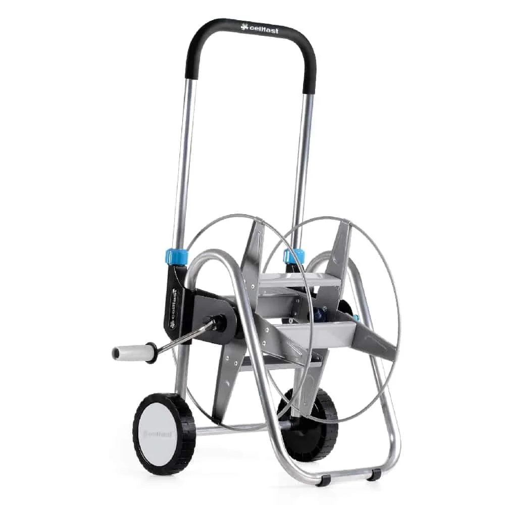 "Metalen Slangenwagen 60m - Tuinslangwagen image"