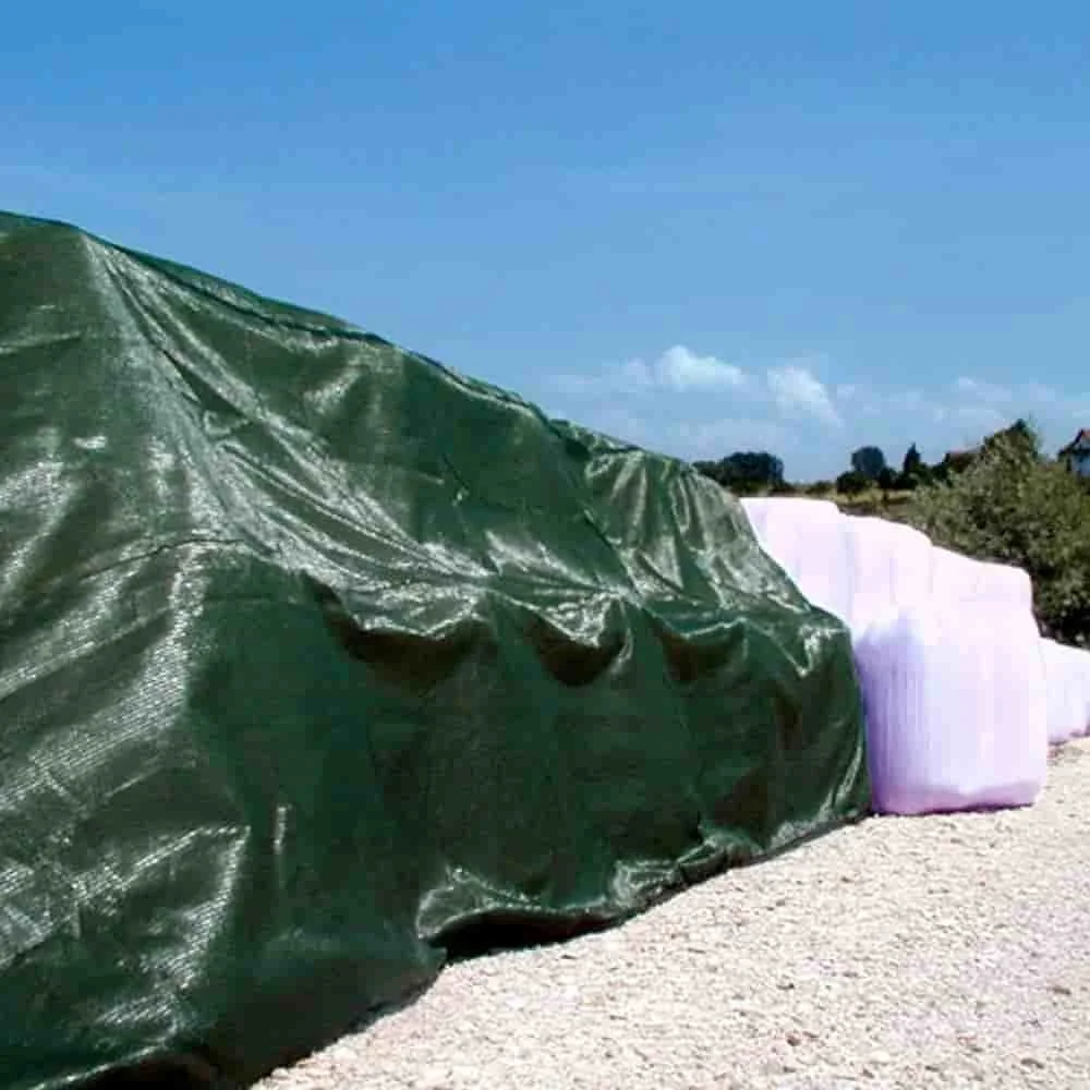 "Ballenbeschermingsnet groen, 8 x 25 m, 200m², Hooinet UV-bestendig image"
