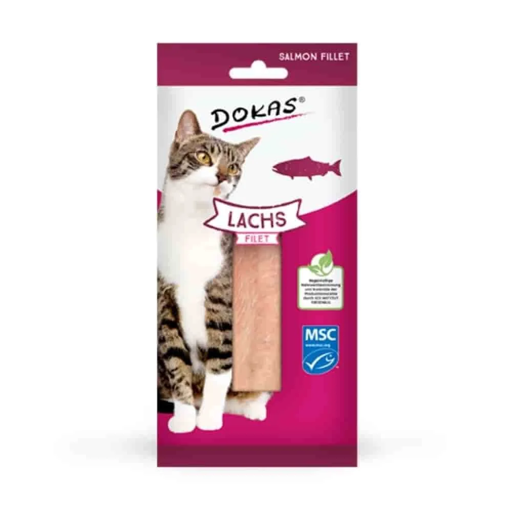 "Kattensnacks Lachsfilet - Gezonde Snack voor Katten image"