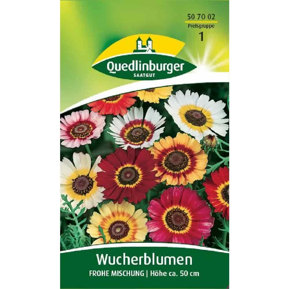 "Wucherbloem 'Vrolijke Mix', Bloemenzaden, Zomerbloemen image"