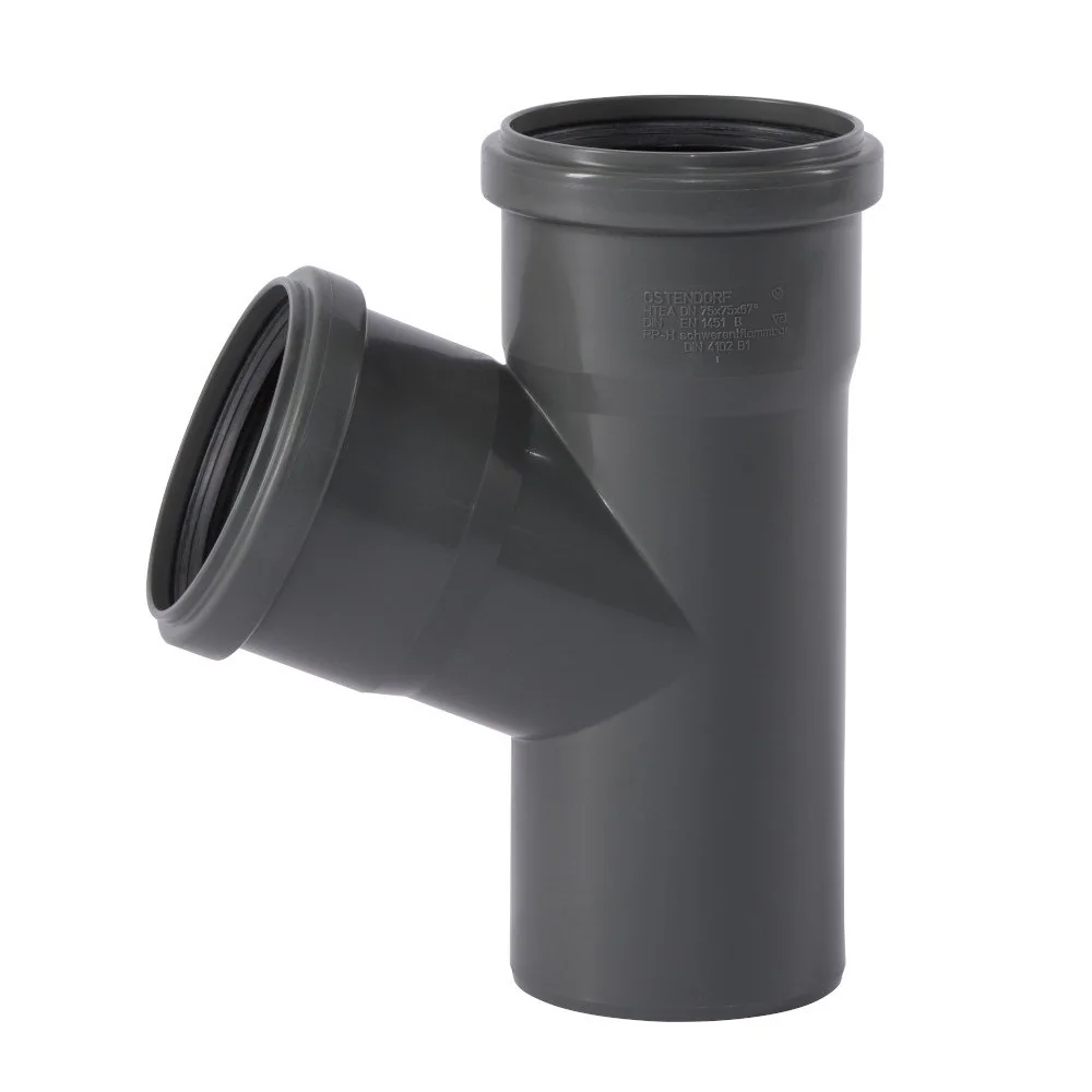 "HTsafeEA Afvoerbocht 75mm 67 graden image"
