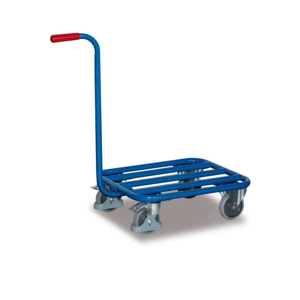 "Transportroller met Rem, Stalen Ladeplatform, 250 kg image"