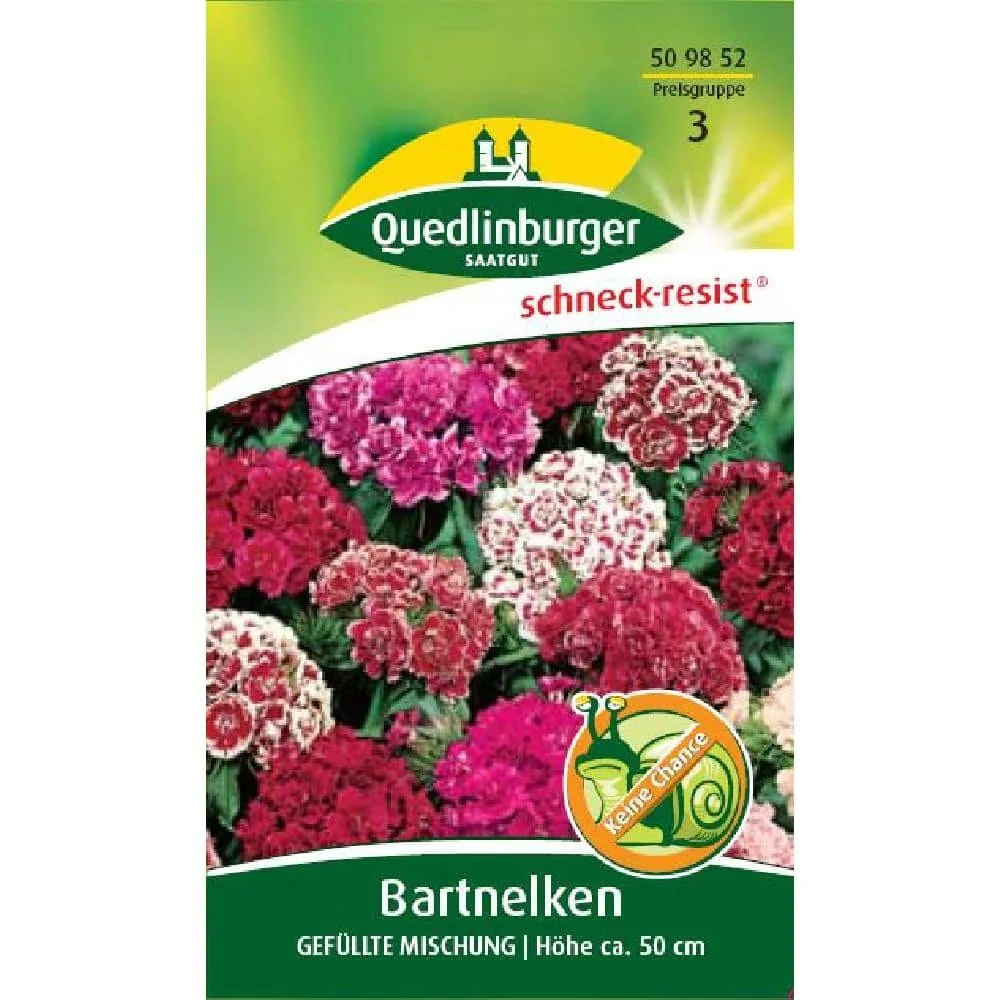"Bartnelken Zaden - Gevulde Bloemmix voor een Kleurrijke Tuin image"