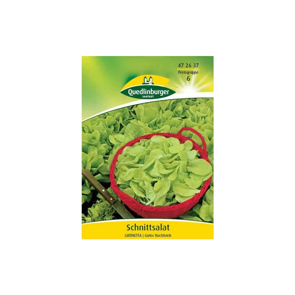 "Schnittsalat Verde Ricciolina - Zaad voor Pluksla Kweken image"