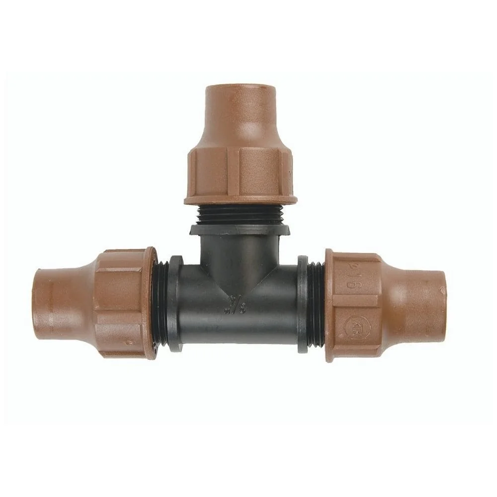 "T-stuk 16mm - Koppeling voor Druppelslang & PE Leiding image"