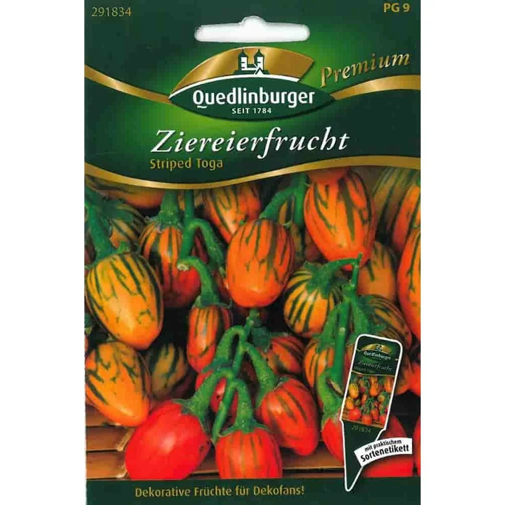 "Striped Toga Sierfruit - Decoratieve Plant voor Tuin & Bloemstukken image"