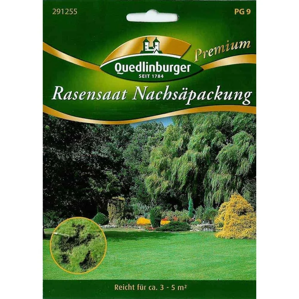 Graszaad: Gazon Herstellen & Repareren (3-5m²) - Snelkiemend