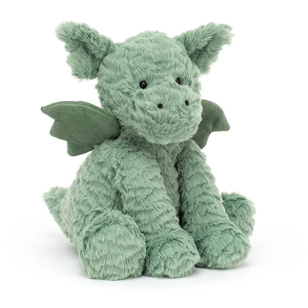 "Jellycat Knuffel - Fuddlewuddle Dragon, 23x10 cm image"