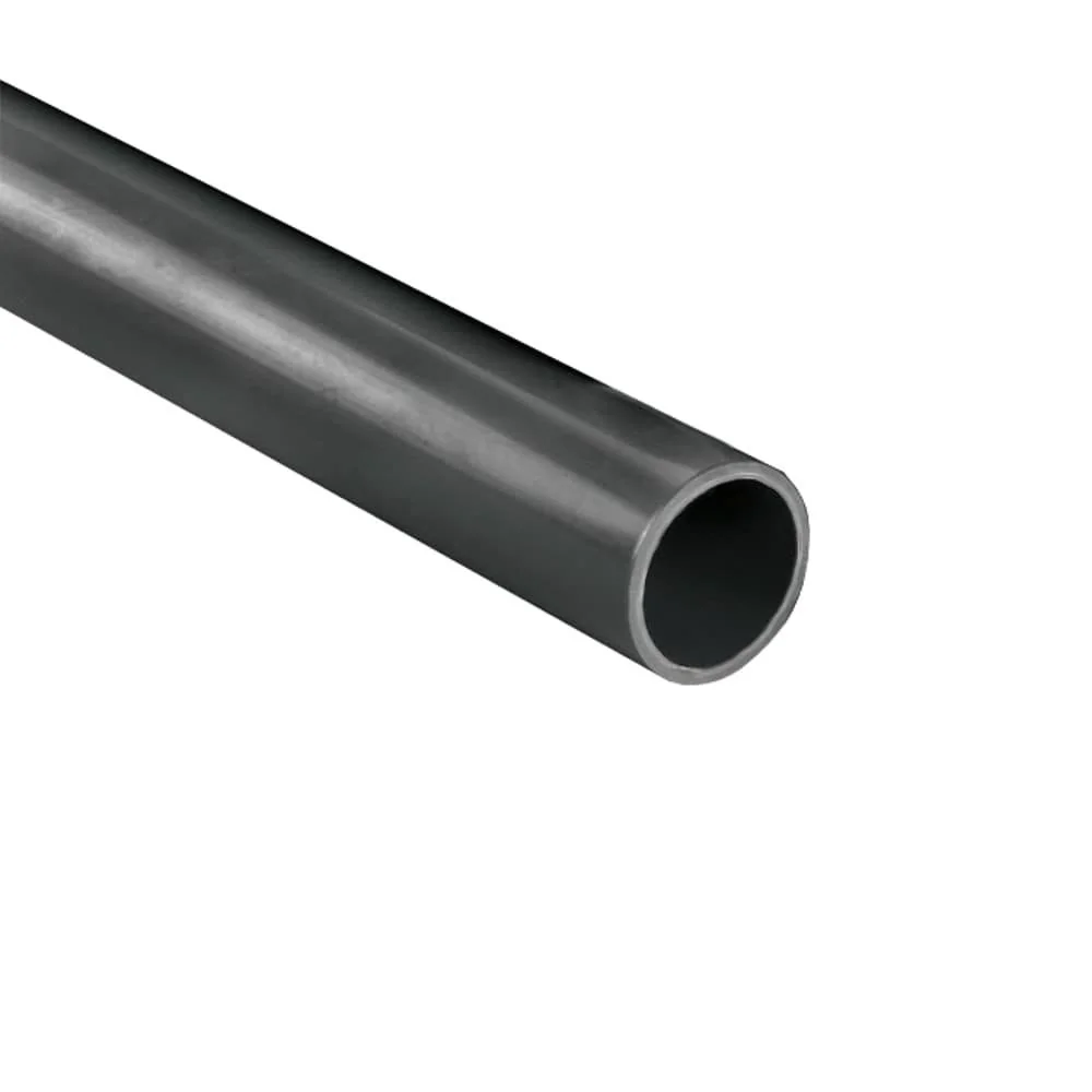 "PVC Buis 32mm, PVC-U Drukleiding 1m, PN16 Grijs image"