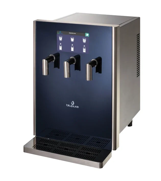 "Waterdispenser, bruiswater machine, sodamaker, carbonator - Bluglass Plus, op tafel image"
