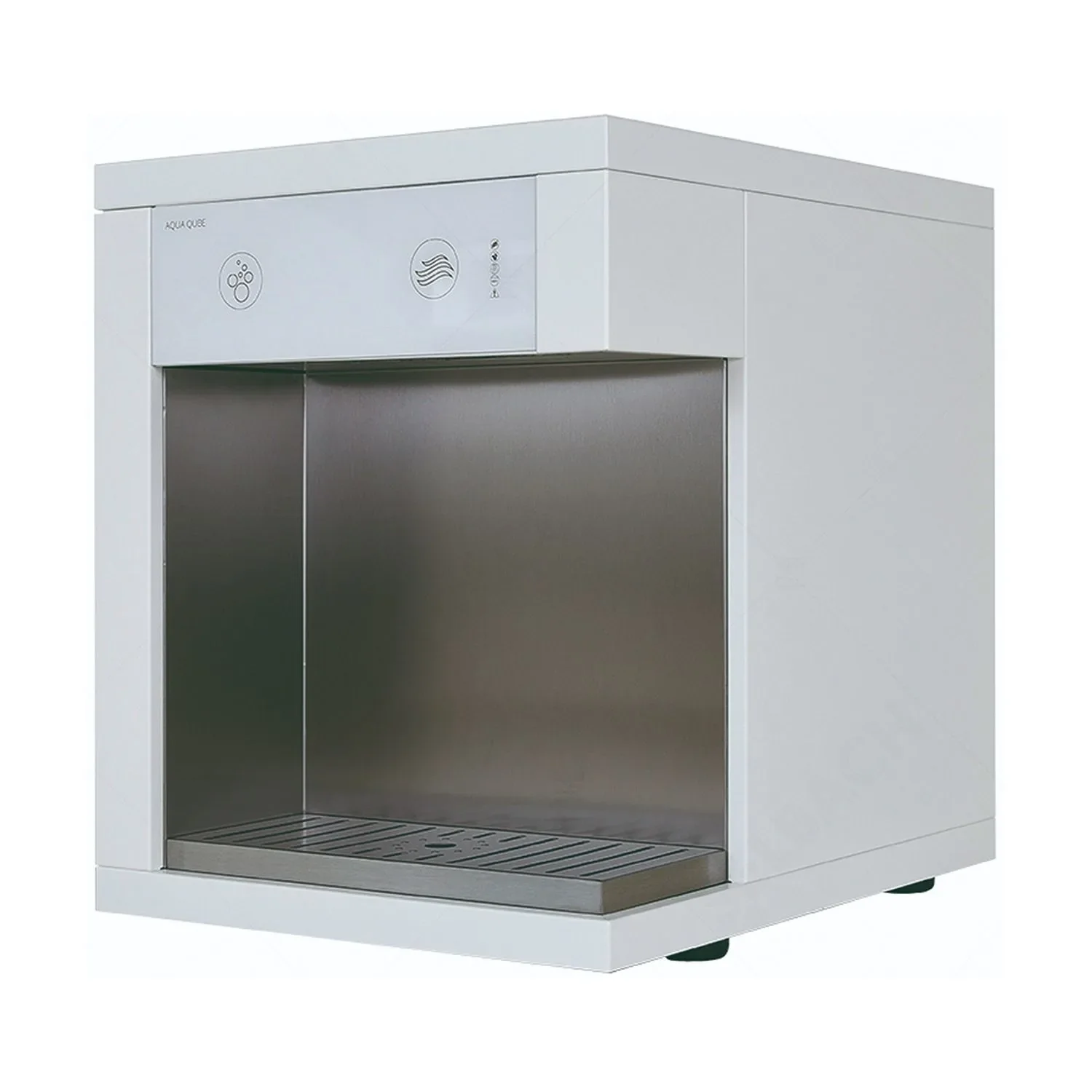 "Waterdispenser, bruiswater machine, sodamaker, carbonator - Aqua Qube CT 30, op tafel, wit image"