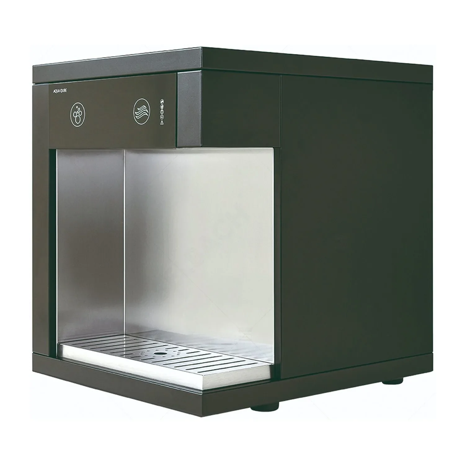 "Waterdispenser, bruiswater machine, sodamaker, carbonator - Aqua Qube CT 30, op tafel, zwart image"