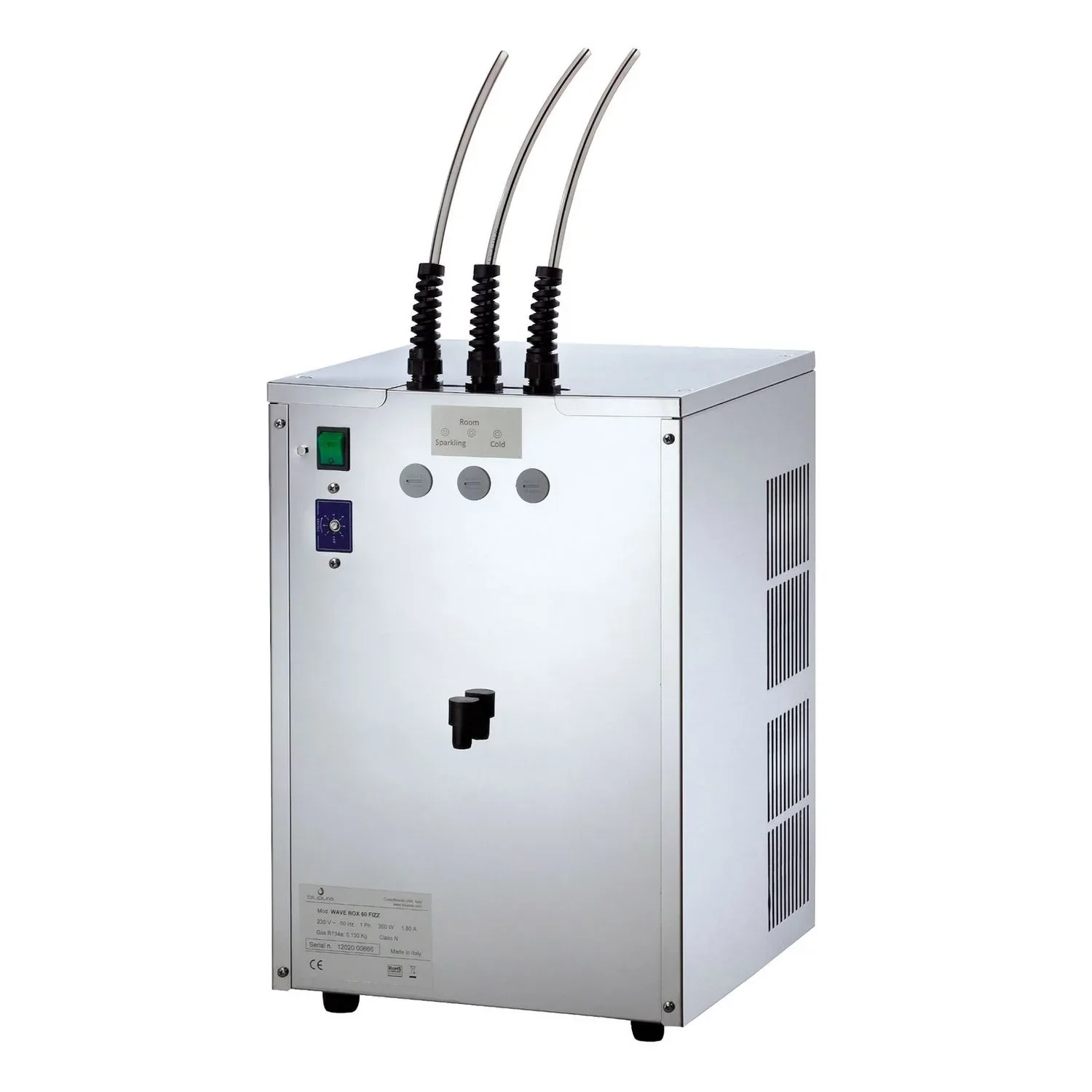"Waterdispenser, bruiswater machine, sodamaker, carbonator - Box 80 fizz, onder toonbank, Tablet: met bijbehorende koeling image"