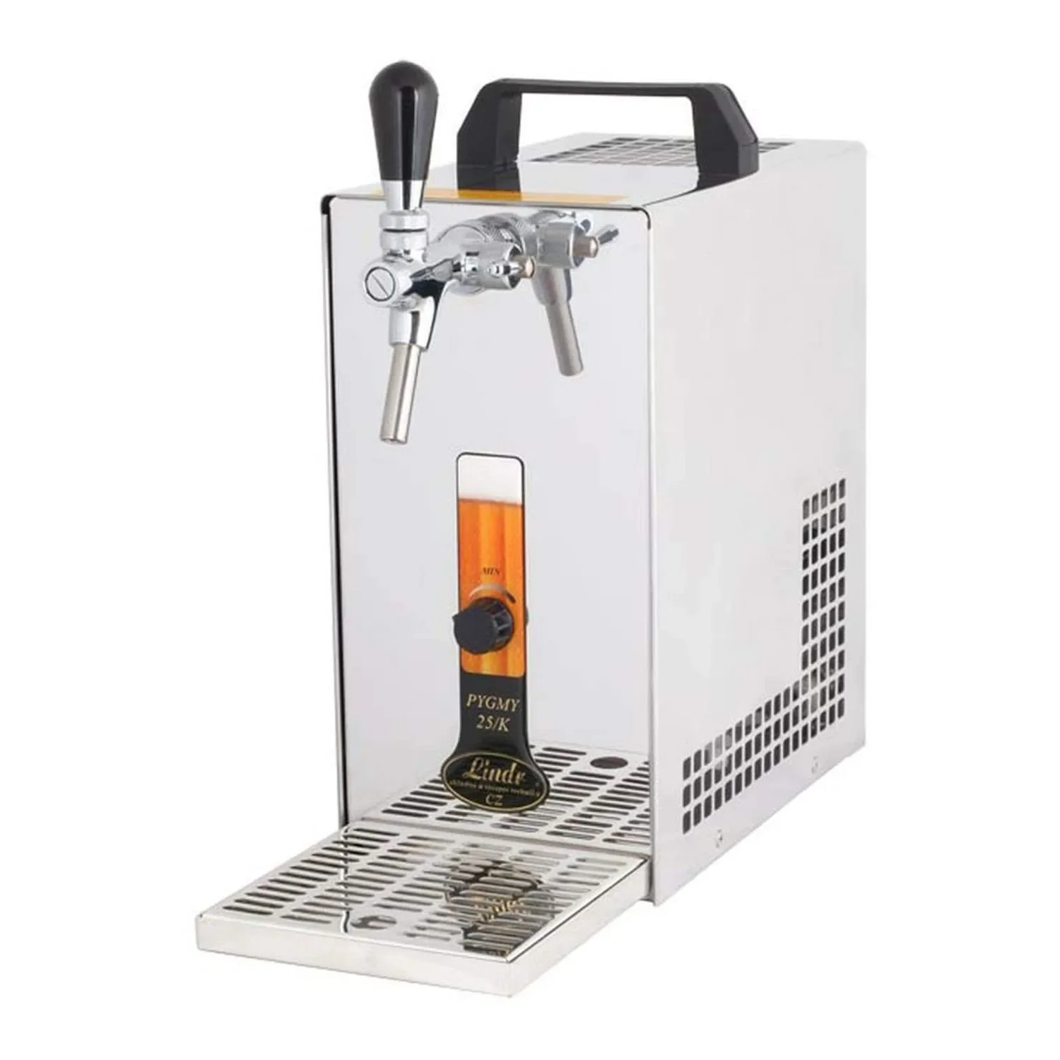 "Biertap, Thuistap met PYGMY 25/K 1-leiding membraanpomp, 35 liter/u - Green Line image"