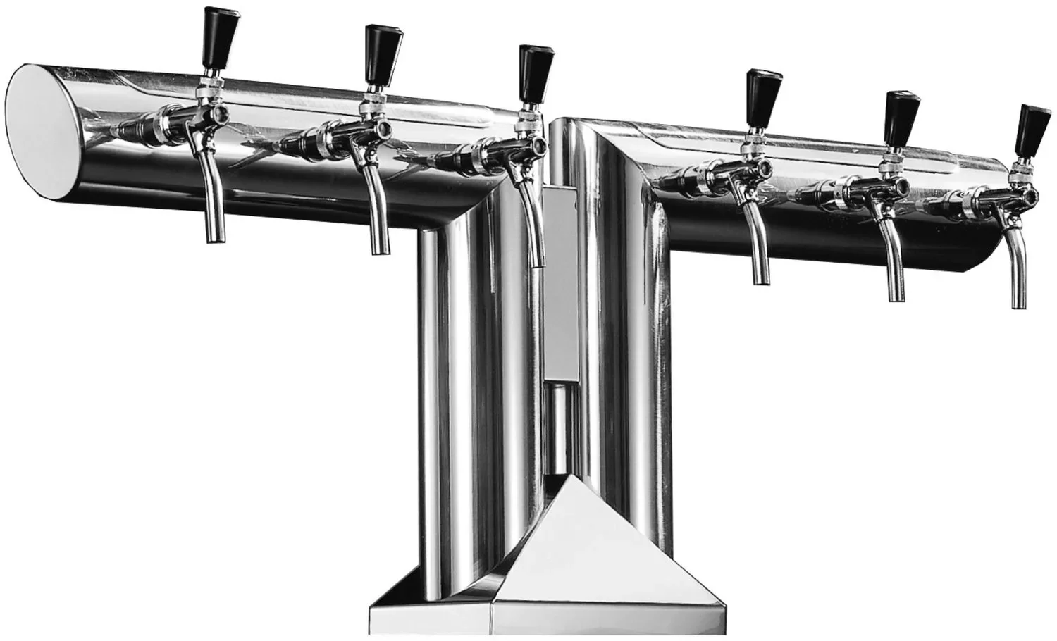 "Tapzuil - Model “RJ9010”, gepolijst roestvrij staal image"