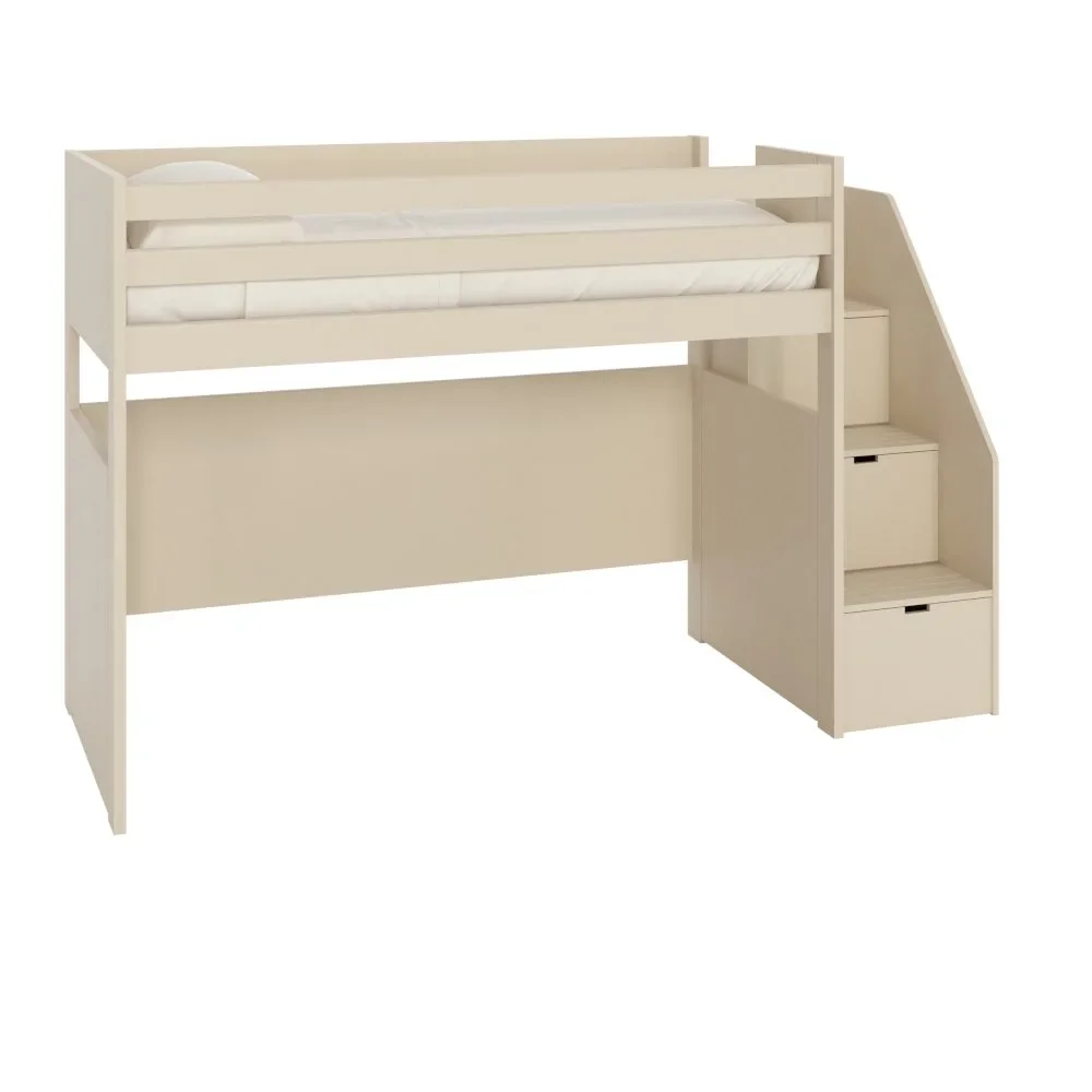 "Muba Op Maat Loft Bed met Trap image"