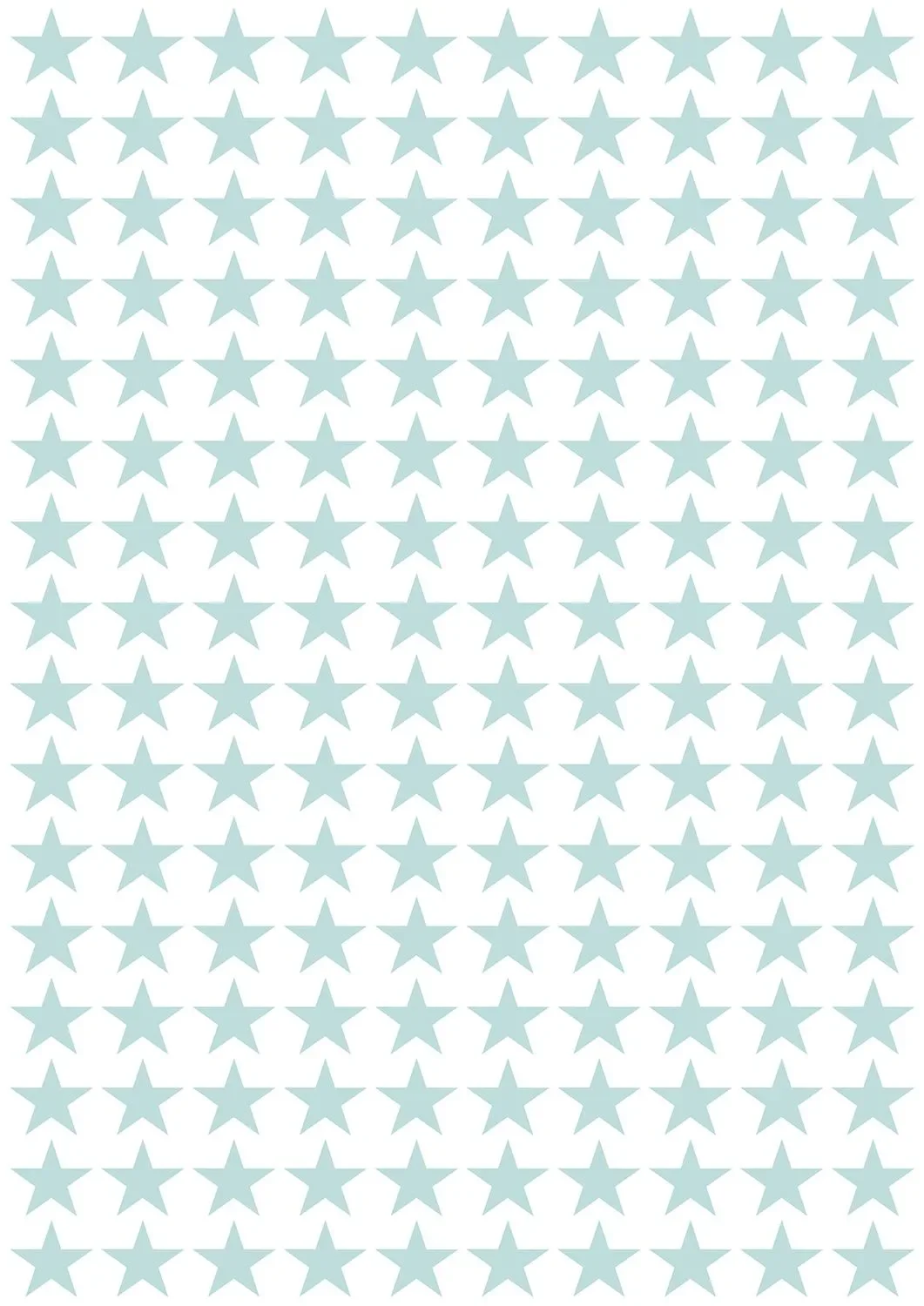 Lilipinso muursticker basics kleine sterren, Kleur: munt