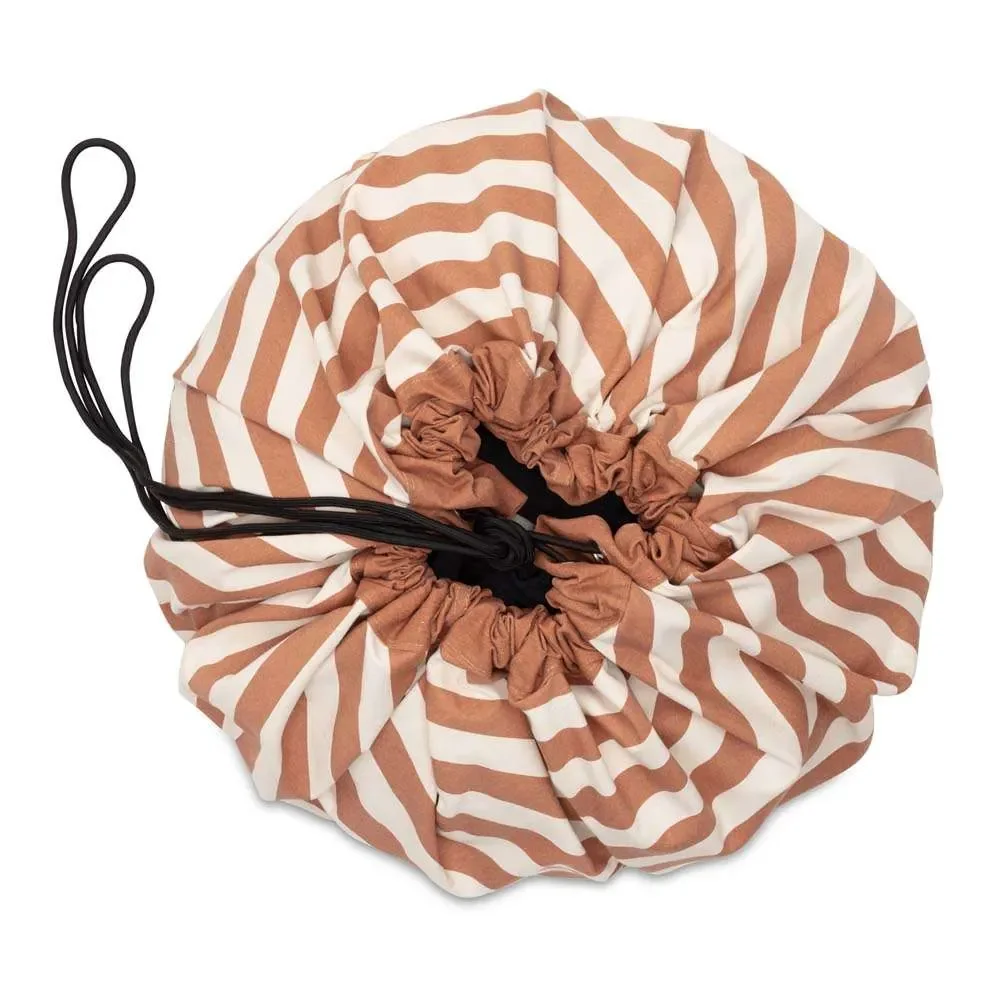 play & go speeltas print strepen bruin