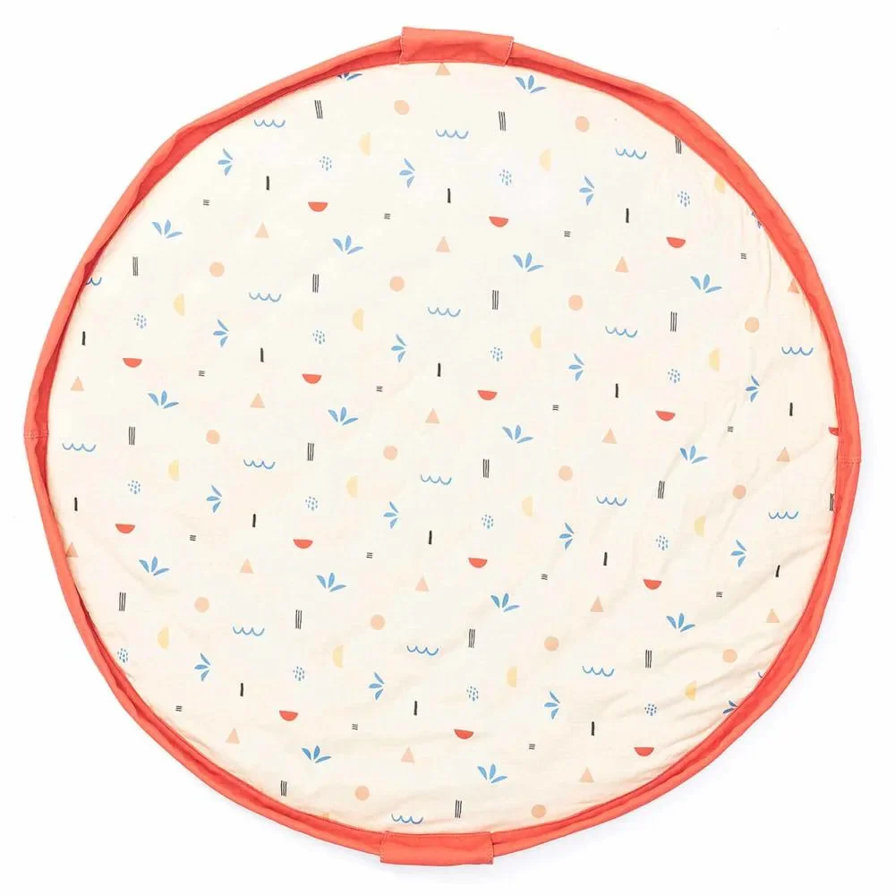 "play & go zachte speelzak print symbolen image"
