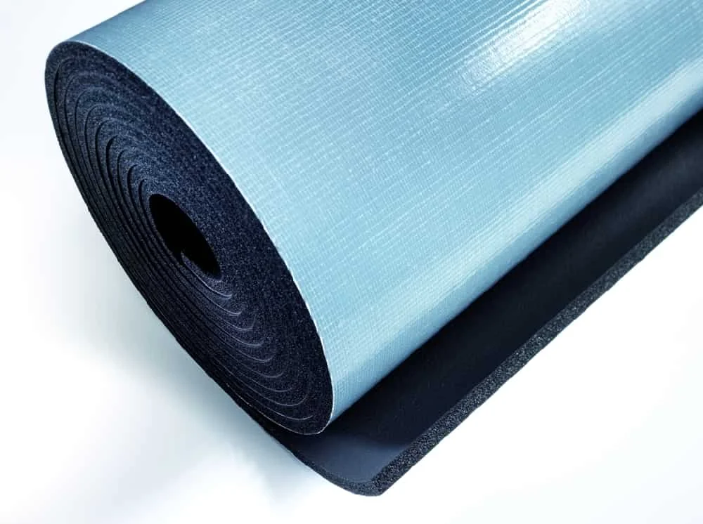 "Zelfklevende Rubberplaten 8m² - 19mm Isolatie image"